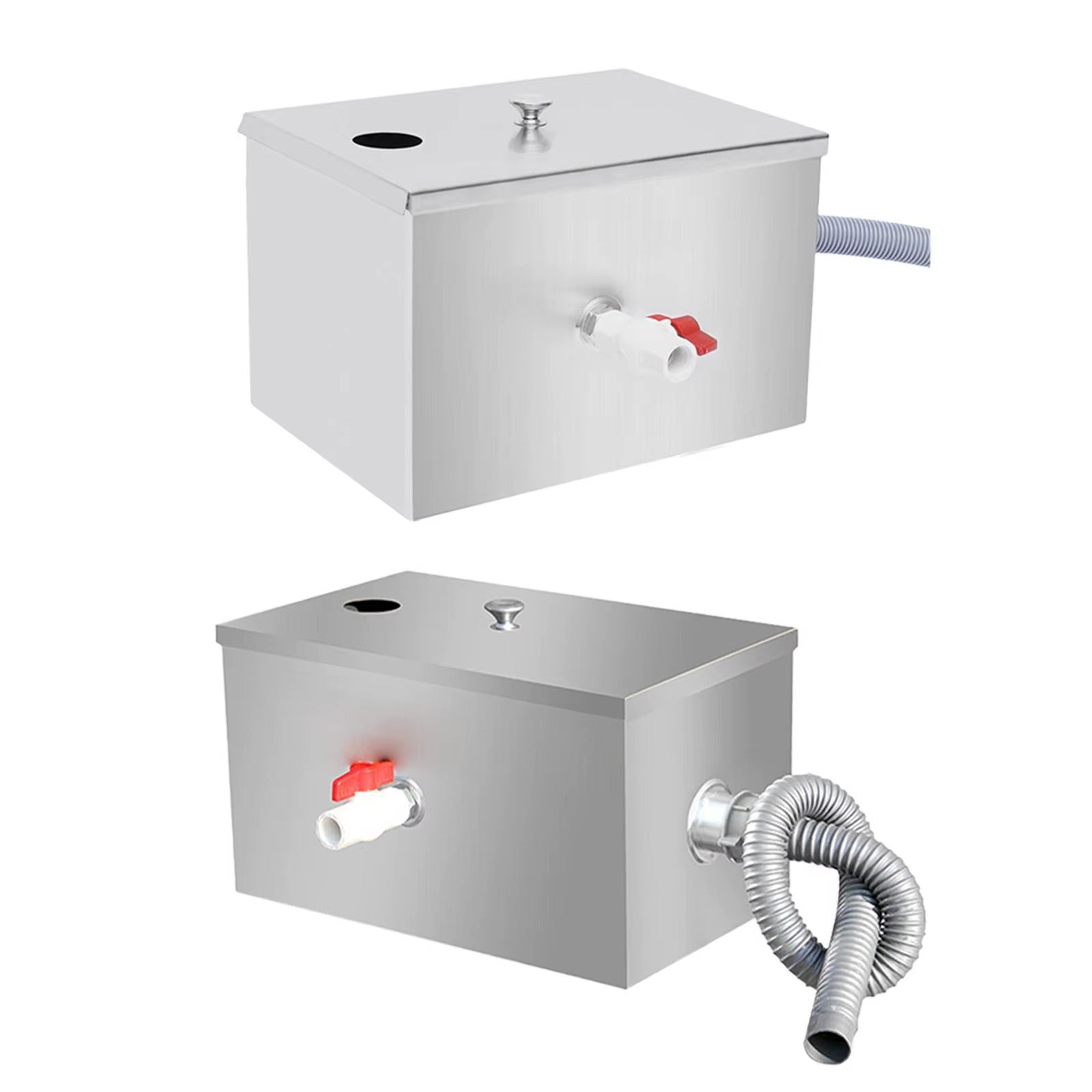 Grease Trap for under Sink Applications, Stainless Steel Waste Water Filter